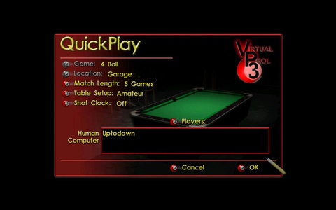Virtual Pool 3 screenshot 3