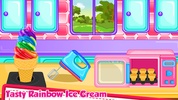 Rainbow Ice Cream Cooking screenshot 1