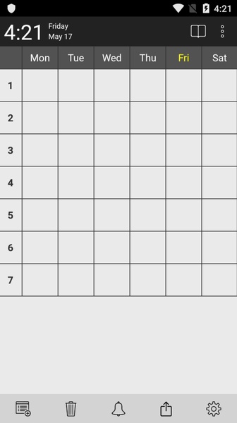 Timetable planner for school and university - Preview 7