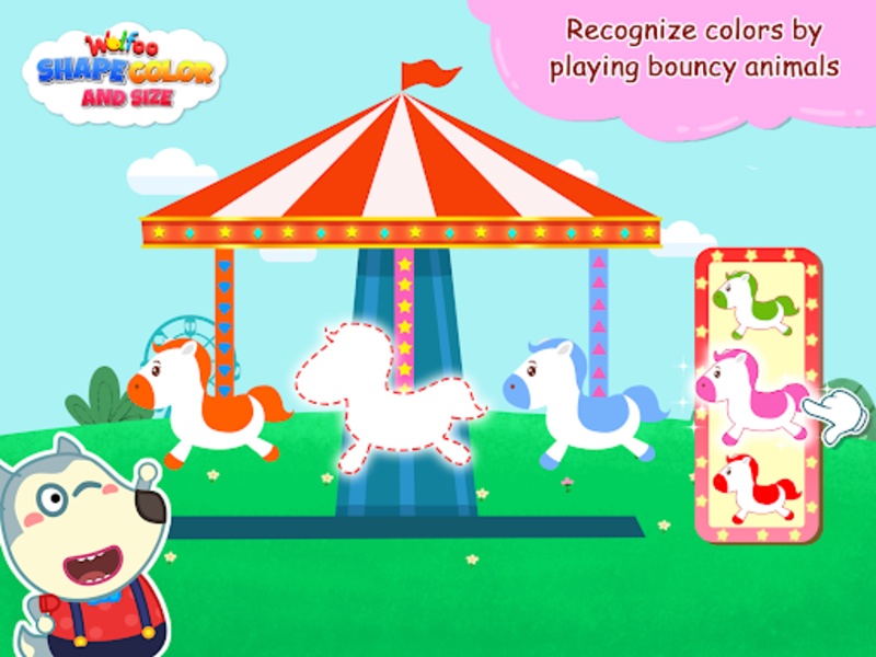 Wolfoo Shape Color and Size - Preview 2
