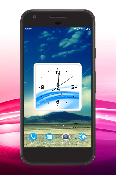 LightWave Clock Live Wallpaper - Preview 1