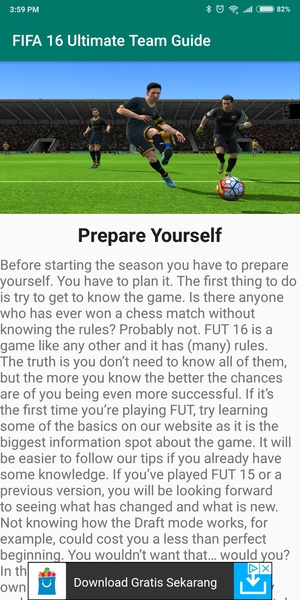 FIFA 16 Ultimate Team Guide Для Android - Скачайте APK С Uptodown