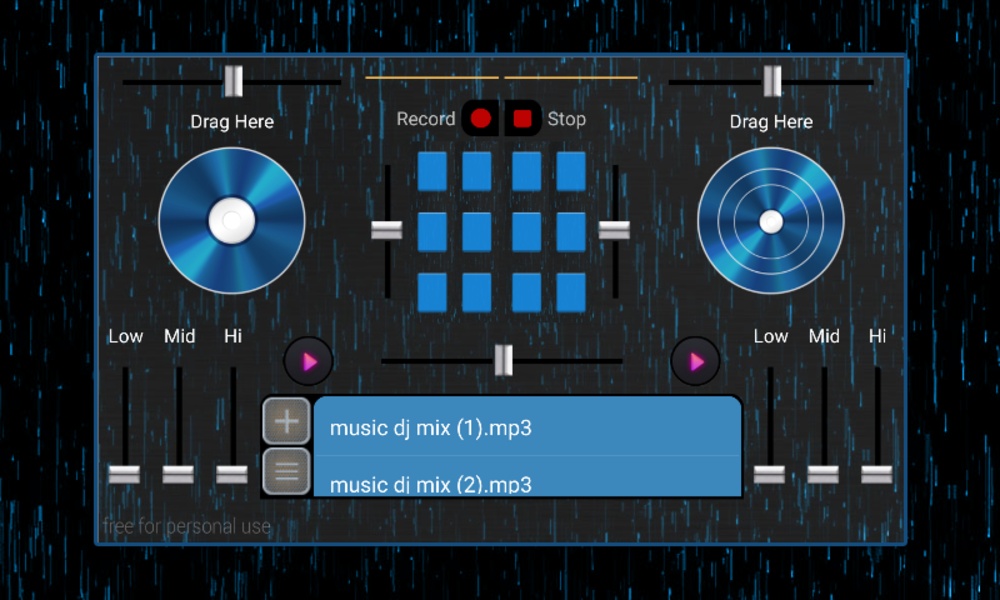 DJ Player Mixer - Preview 1