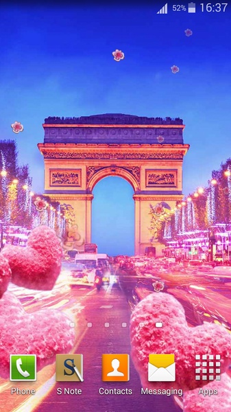 paris live wallpaper for android