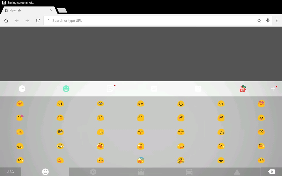 GO Keyboard White Theme - Preview 8