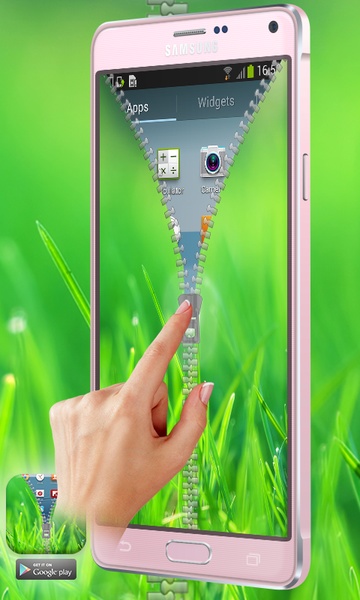Nature Zipper Lock Screen - Preview 3