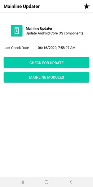 Mainline Updater - Update Android Core OS - Preview 2