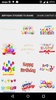 Happy Birthday Chat stickers screenshot 2