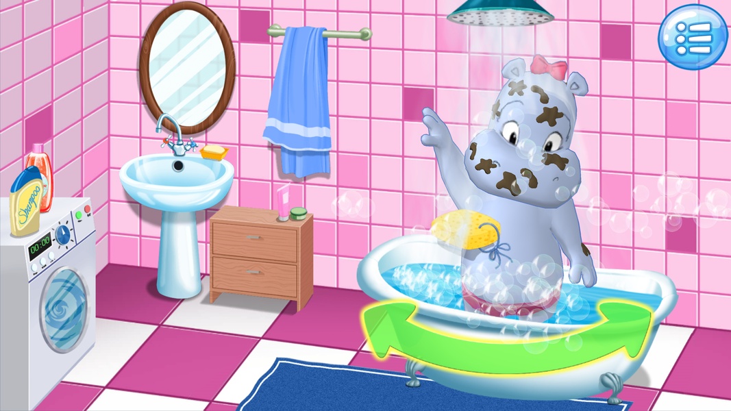 Hippo washing - Preview 2