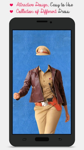 Police Suit Photo Maker (Woman) - Preview 2