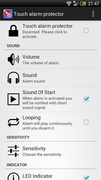 Touch alarm protector - Preview 5