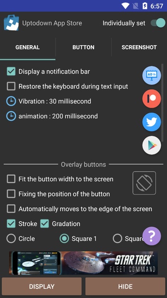 Menu Button (No root) - Preview 5
