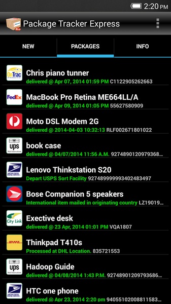 Package Tracker Express - Preview 8
