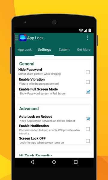 Hi-Tech App Lock - Preview 3