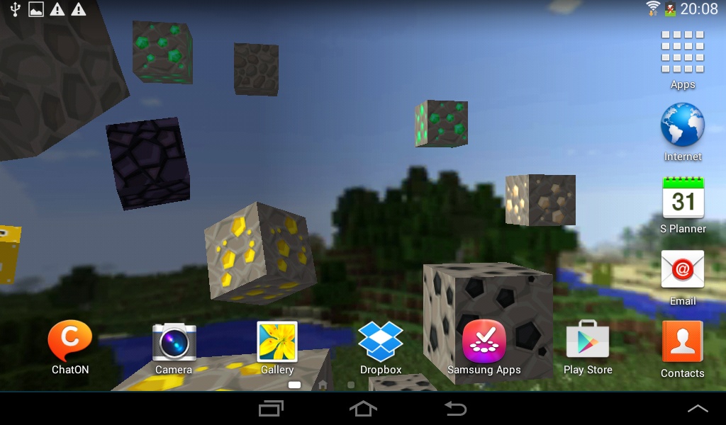 Blockcraft Live Wallpaper (Free) - Preview 3