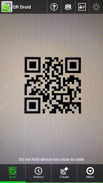 QR Droid - Preview 2