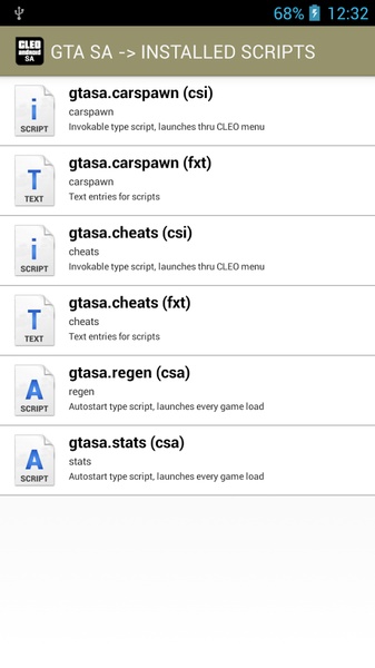 Download do APK de MOD Cheat Code GTA San Andreas para Android