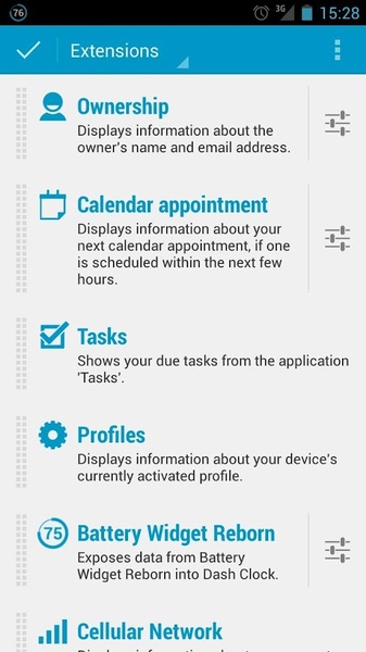 Dashclock Ownership Extension - Preview 2