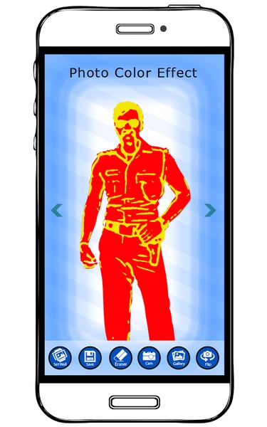 Men Police Dress Photo Suit - Preview 1