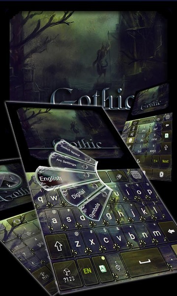 Gothic Keyboard - Preview 5