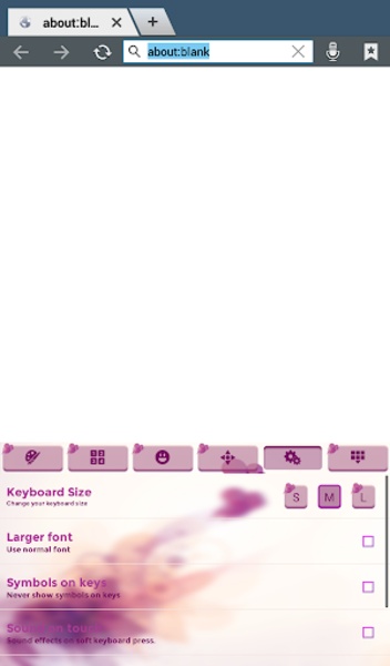 Butterfly Keyboard Theme - Preview 1