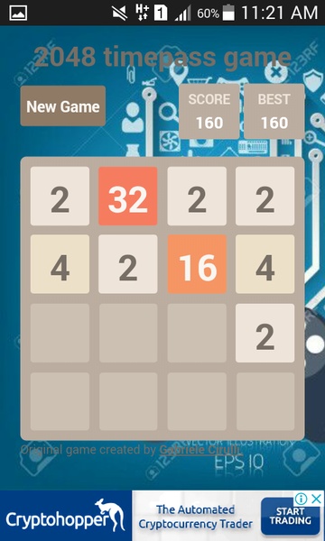 2048 timepass game - Preview 1