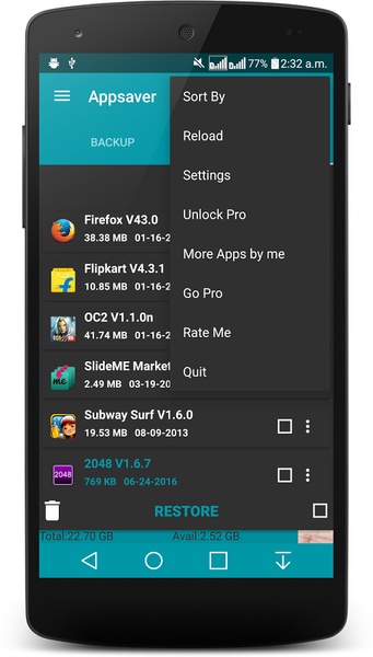 Appsaver - Preview 4