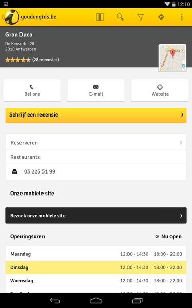 goldenpages.be - Preview 5