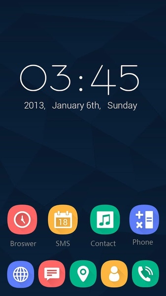 Ponkey GOLauncher EX Theme - Preview 4