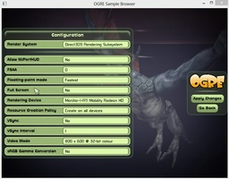 Ogre 3D screenshot 1