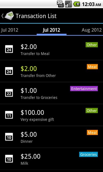 simplebudget - Preview 1