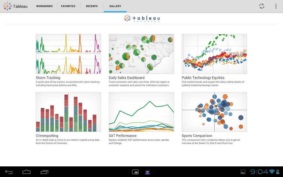 Tableau - Preview 5