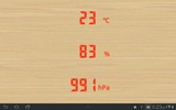 Бесплатный барометр и температура и влажность screenshot 2