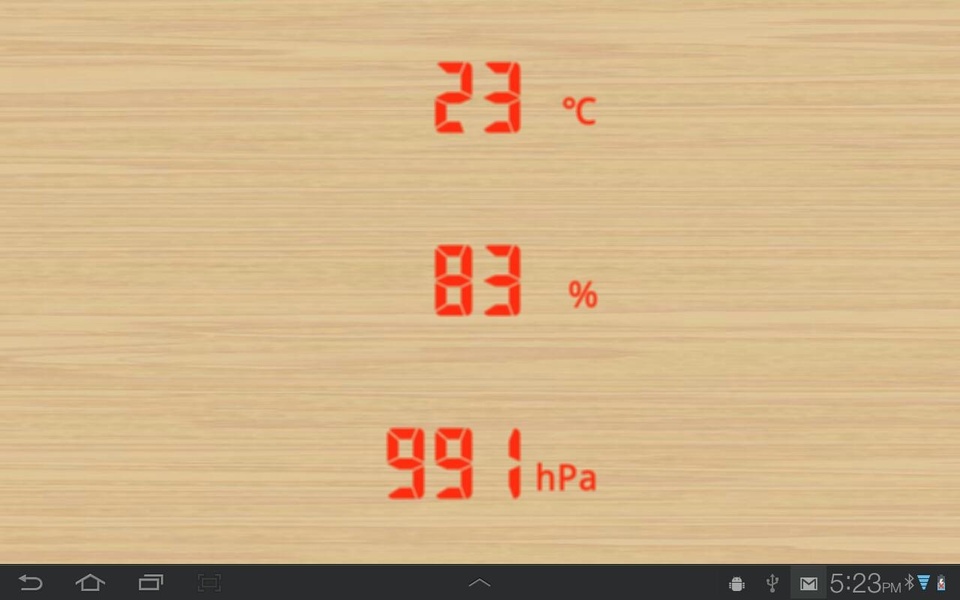 Barometer temperature and humidity free - Preview 2