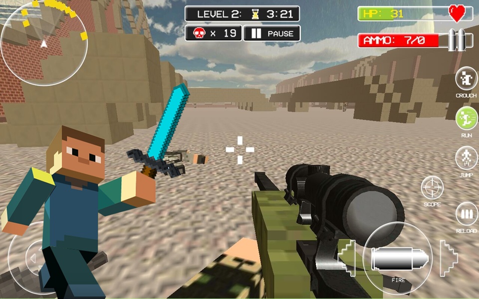 Diverse Block Survival Game - Preview 5