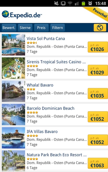 Expedia.de - Preview 2