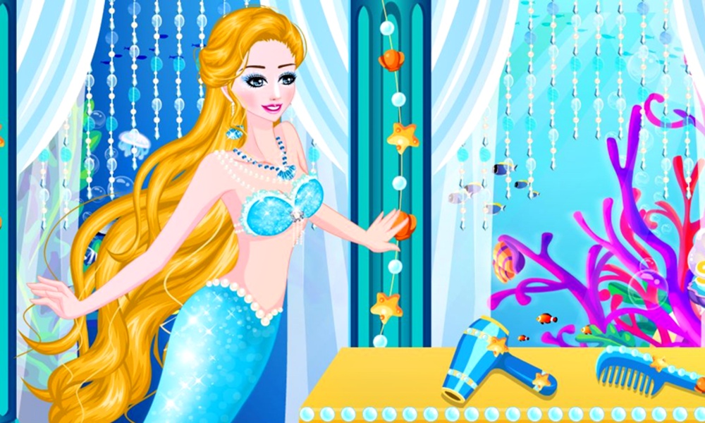 Mermaid Princess Hair Salon - Preview 5