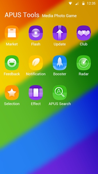 Rainbow OS Theme - Preview 1