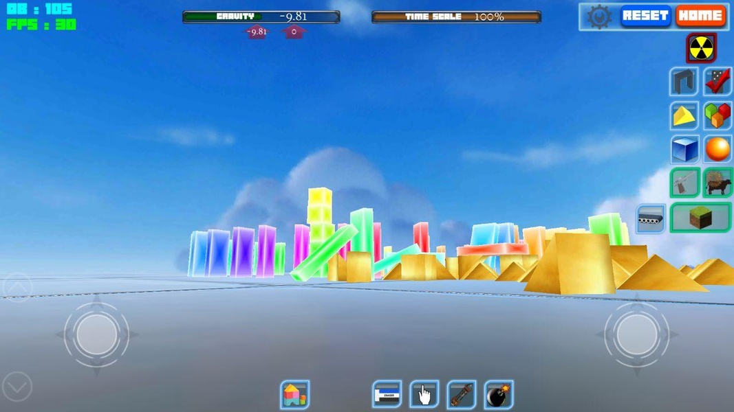 CUBE Physics Simulation - Preview 1
