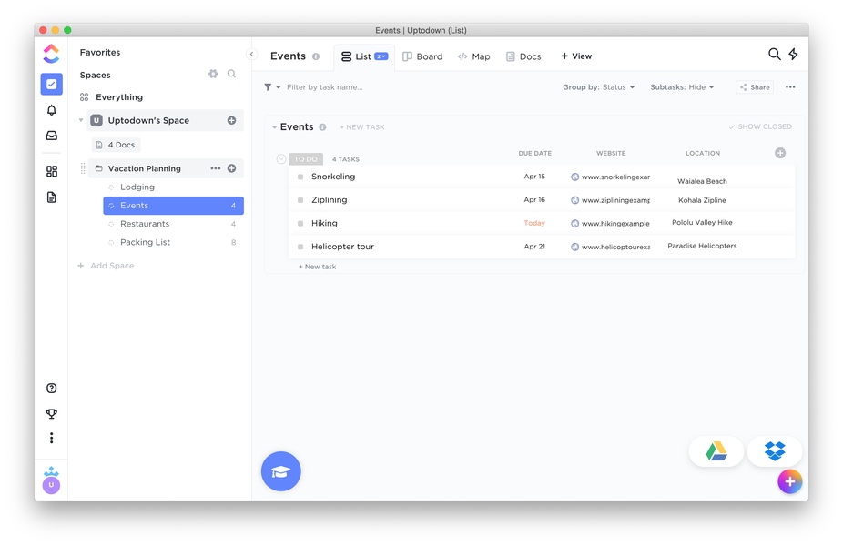 Clickup for Mac - Download it from Uptodown for free