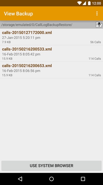 Call Logs Backup & Restore - Preview 1