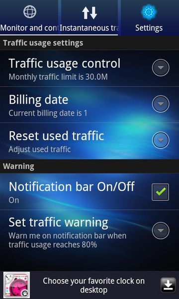 Data Traffic Monitor - Preview 1