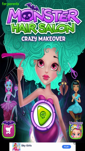 Download do APK de Monster Crazy Hair Salon para Android