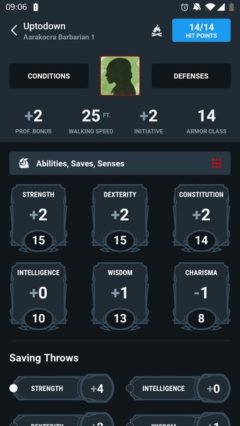 D&D Beyond Player Tools - Preview 6