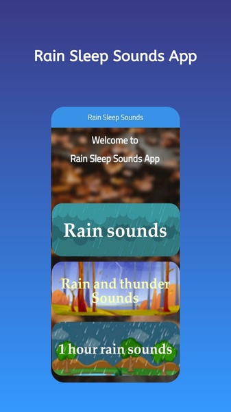 Rain Sleep Sounds - Preview 2