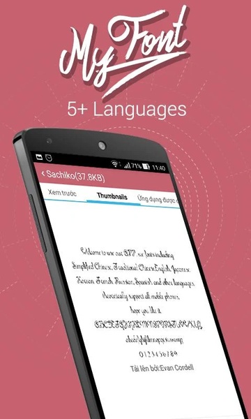My Font - Preview 3