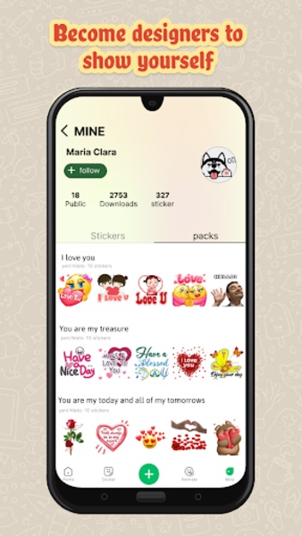 HD Stickers packs for WhatsApp - Preview 2