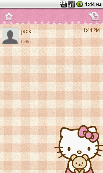 Handcent SMS Skin(Hello Kitty) - Preview 5