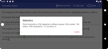 Punctuation checker screenshot 13