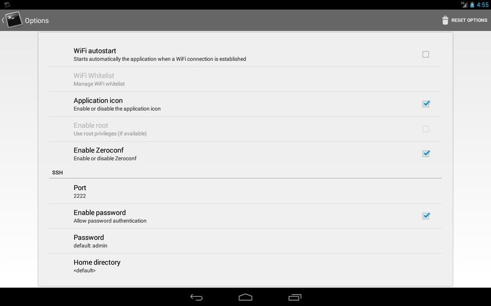 SSHDroid - Preview 16